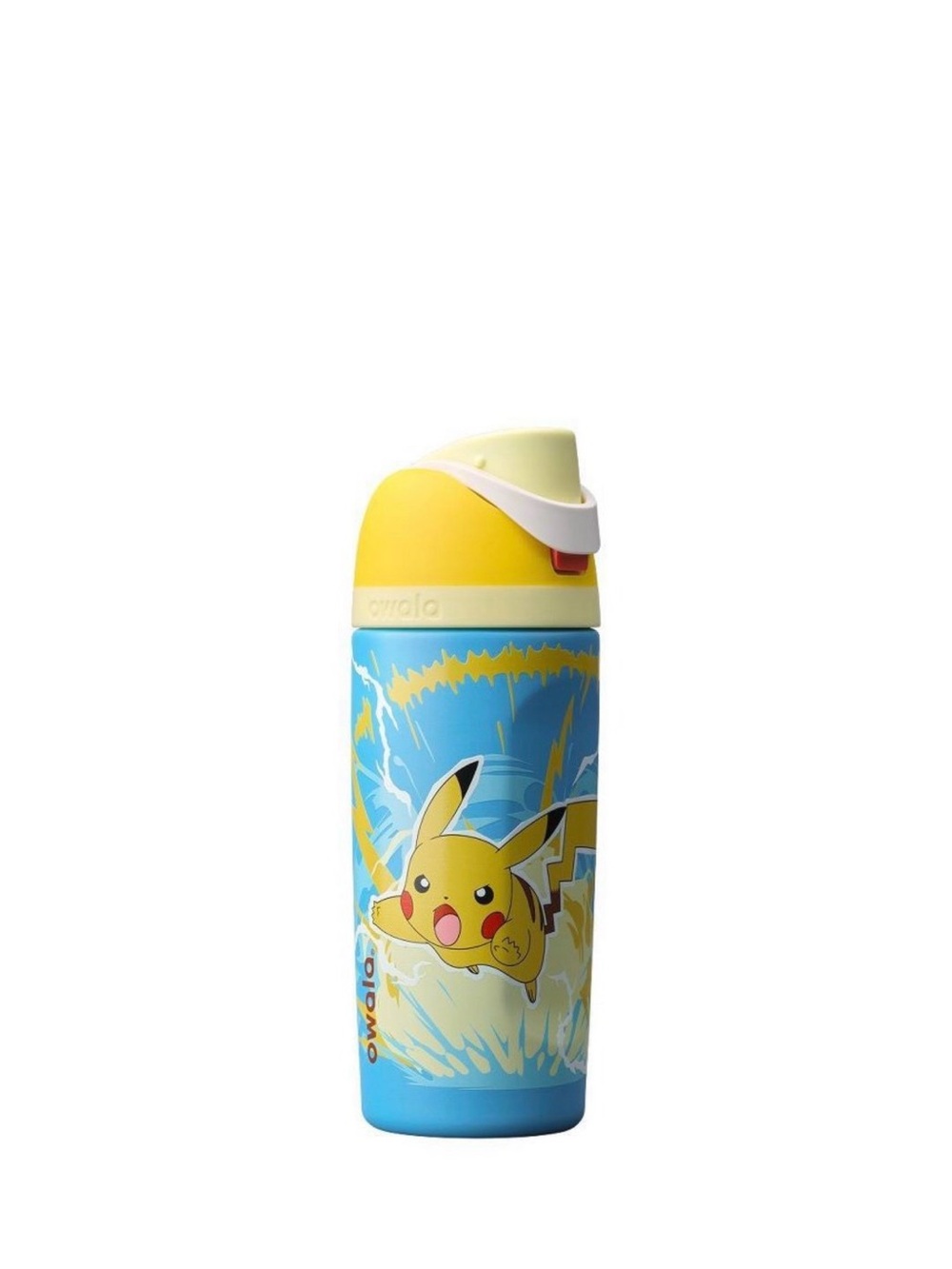 Pikachu Kids Water Bottle - Yellow & Blue